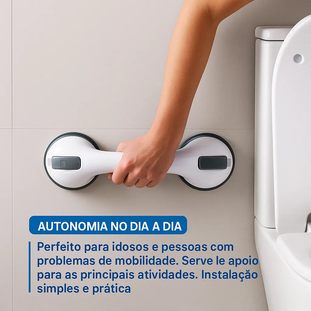 Barra de Apoio Portátil para Banheiro