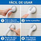 Barra de Apoio Portátil para Banheiro