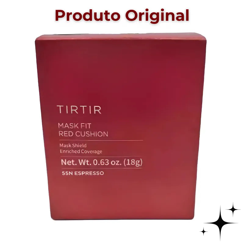 Base Cushion Red Glow Coreana – Pele Impecável em Segundos