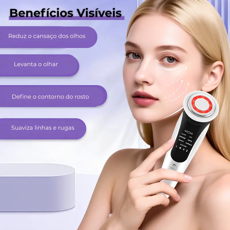 Massageador Facial Lifting para Rosto e Pescoço