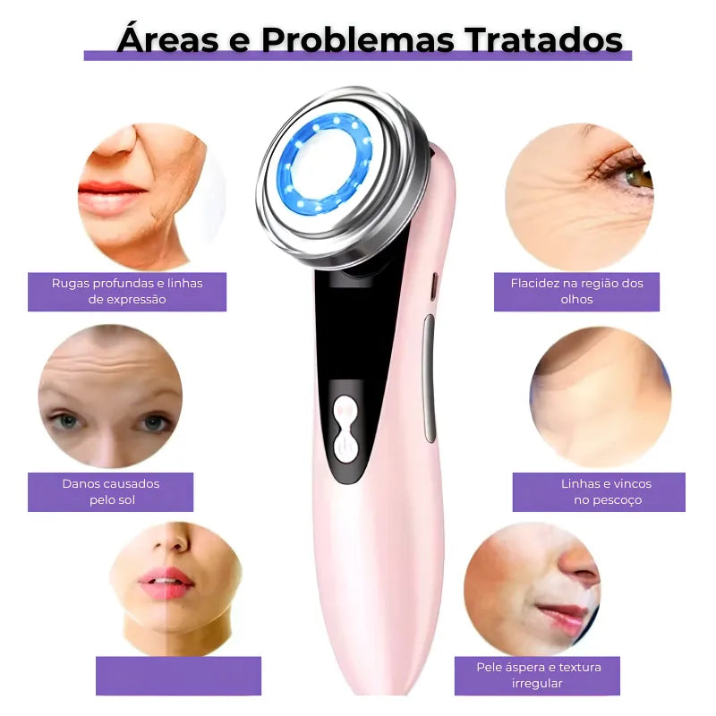Massageador Facial Lifting para Rosto e Pescoço