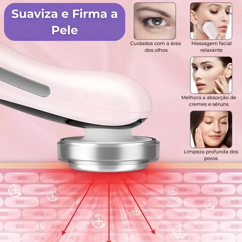 Massageador Facial Lifting para Rosto e Pescoço