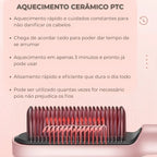 Pente Alisador Jole Store 2025 - Fios Lisos e Protegidos em Minutos