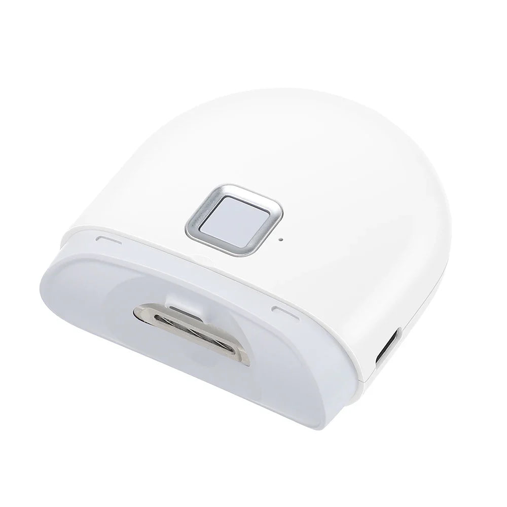 Ionique | 2‑em‑1  Cortador e Polidor Elétrico de Unhas – Recortador Automático com LED, Recarregável & Silencioso